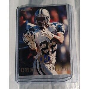 1995 FLEER Gold Foil TD SENSATION Dallas Cowboys EMMITT SMITH Insert  #7 Florida